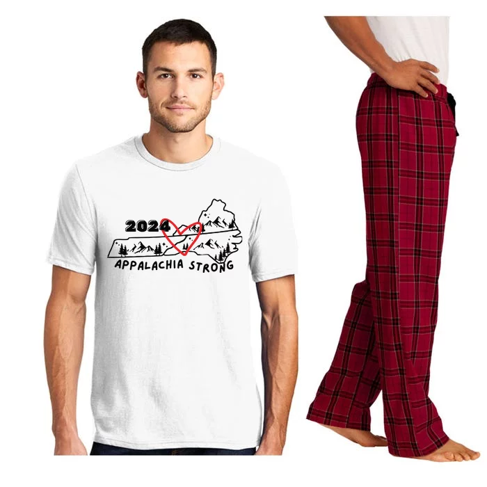 Appalachia Strong Hurricane Helene Southern Relief Hurricane Strong States Pajama Set