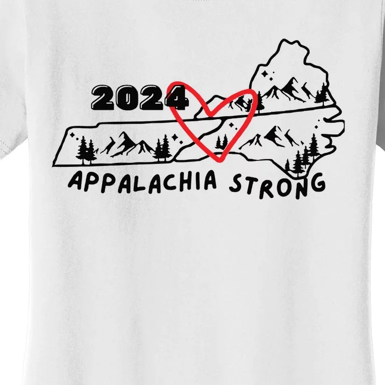 Appalachia Strong Hurricane Helene Southern Relief Hurricane Strong States Women's T-Shirt