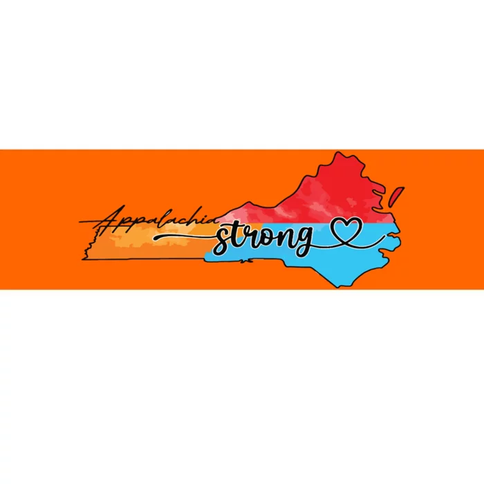 Appalachia Strong Hurricane Helene Virginia Bumper Sticker