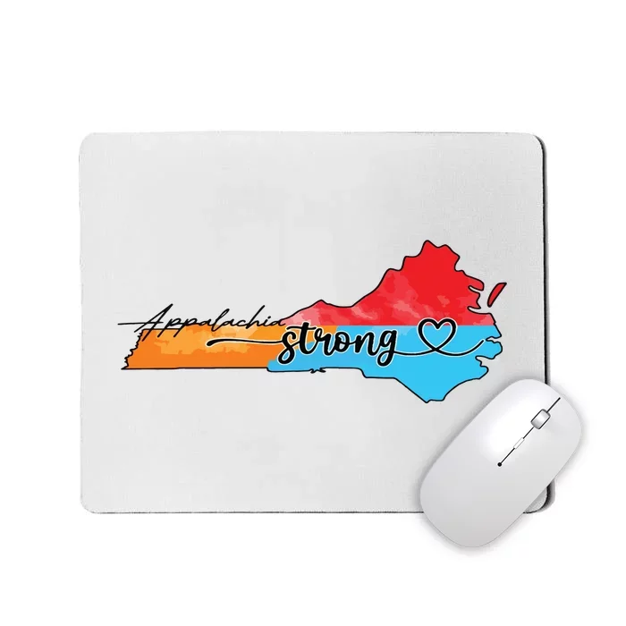 Appalachia Strong Hurricane Helene Virginia Mousepad