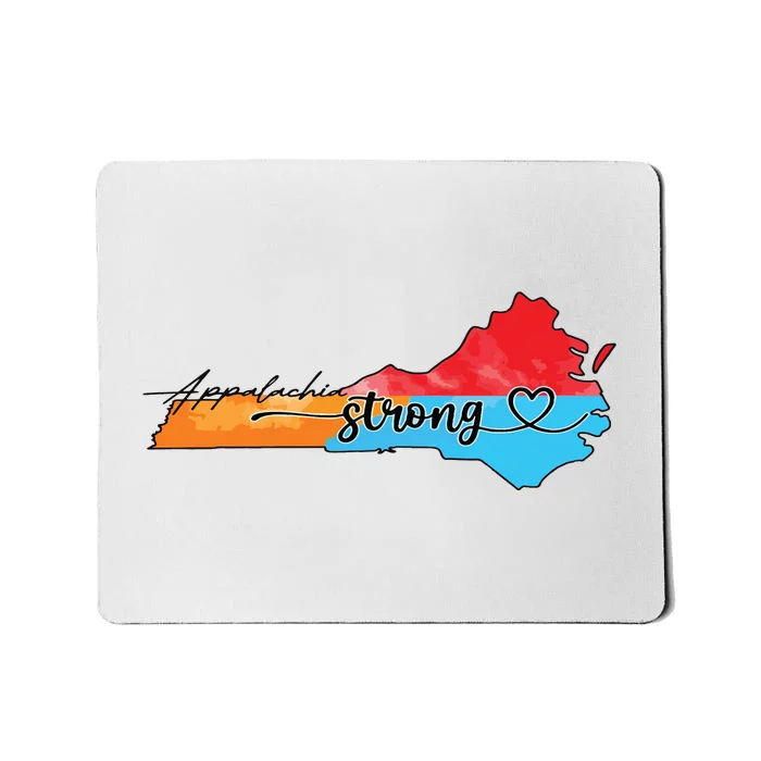 Appalachia Strong Hurricane Helene Virginia Mousepad