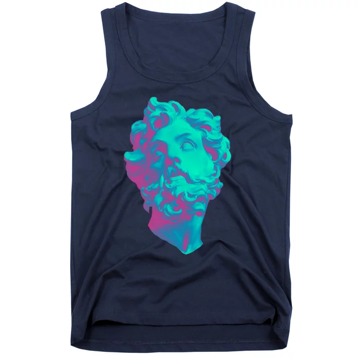 Aesthetic Statue Head Tank Top