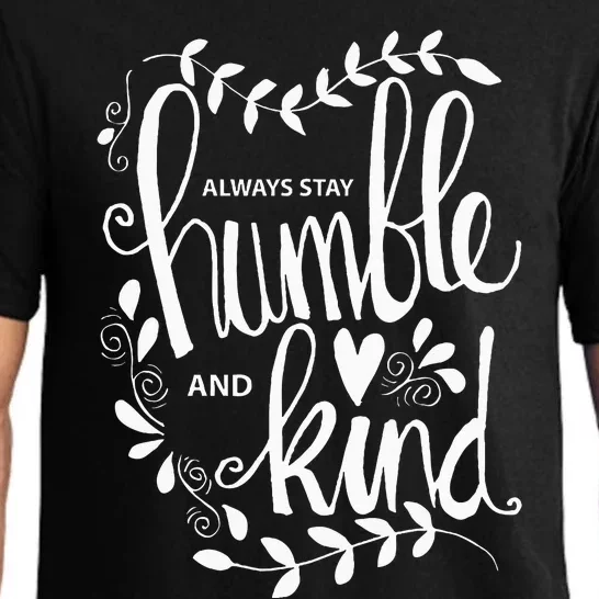 Always Stay Humble and Kind AntiBullying Unity Day Orange Pajama Set