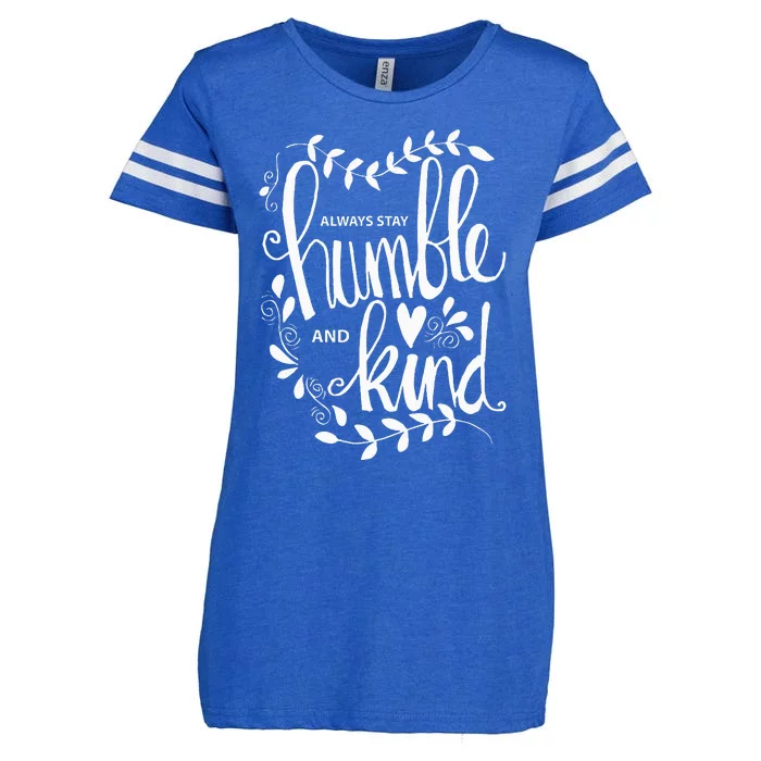 Always Stay Humble and Kind AntiBullying Unity Day Orange Enza Ladies Jersey Football T-Shirt