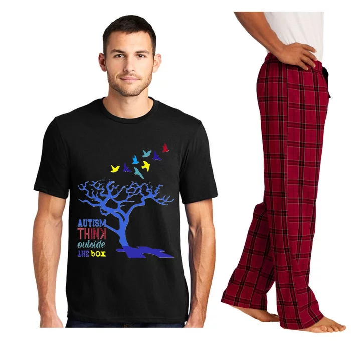 Autism Super Hero Awareness Ribbon Gift Tee Mom Dad Gift Pajama Set