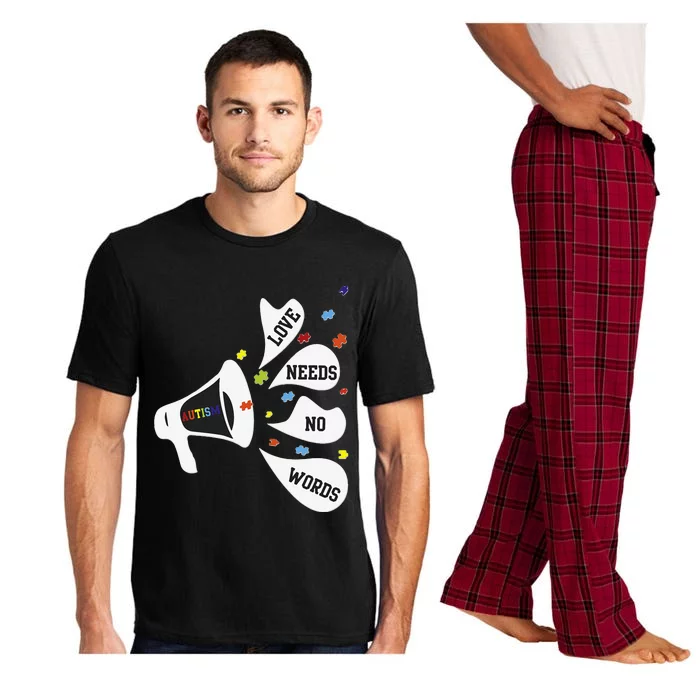 Autism Super Hero Awareness Ribbon Gift Tee Mom Dad Pajama Set