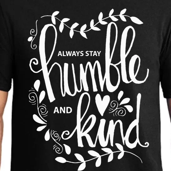 Always Stay Humble And Kind Anti Bullying Unity Day Orange Pajama Set