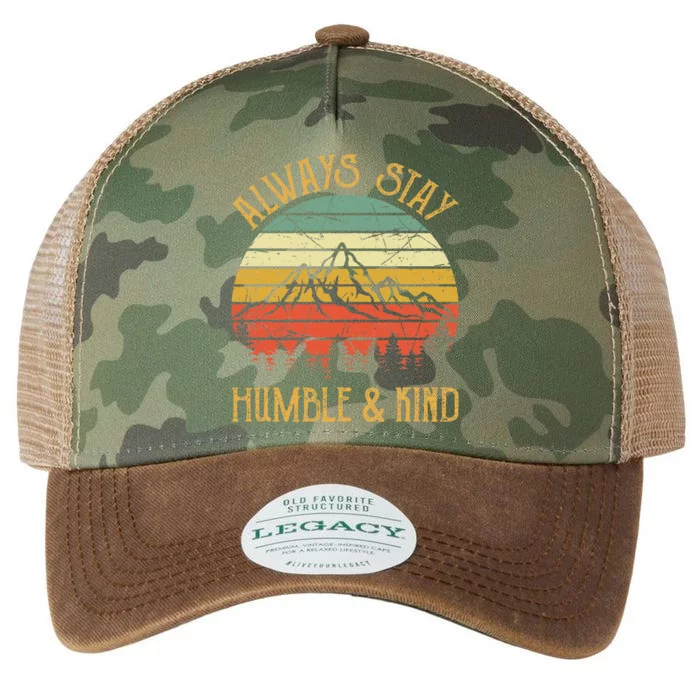 Always Stay Humble And Kind Kindness Country Music Legacy Tie Dye Trucker Hat