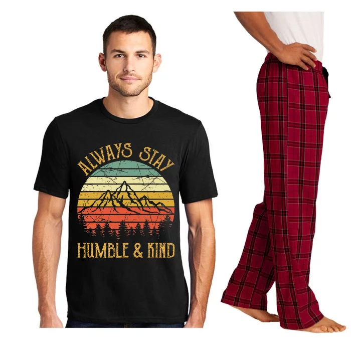 Always Stay Humble And Kind Kindness Country Music Pajama Set