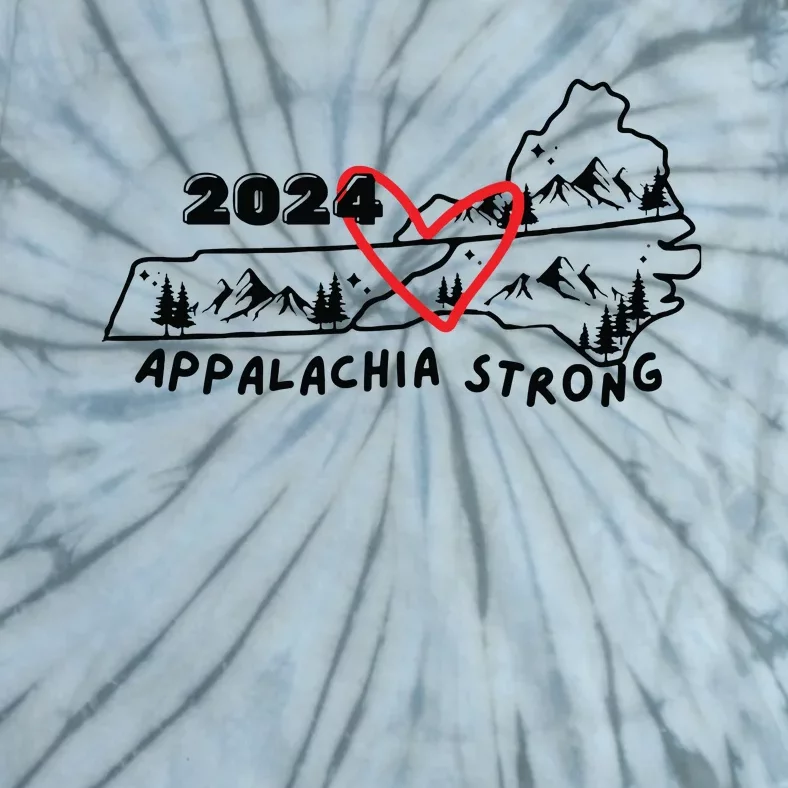 Appalachia Strong Hurricane Helene Southern Relief Tie-Dye T-Shirt