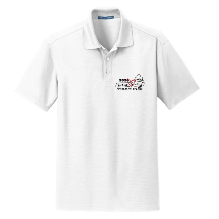 Appalachia Strong Hurricane Helene Southern Relief Dry Zone Grid Performance Polo