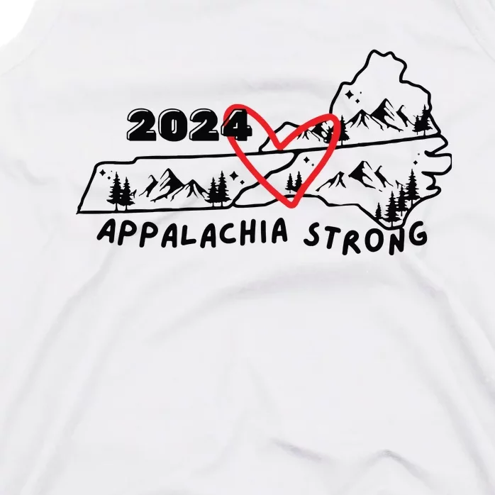 Appalachia Strong Hurricane Helene Southern Relief Tank Top