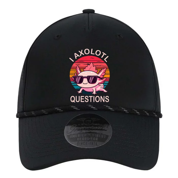 Axolotl Sunglasses Hilarious Gifts for Axolotl Lovers Performance The Dyno Cap