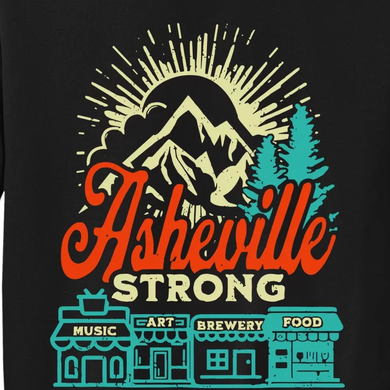 Asheville Strong Hurricane Helene Sweatshirt