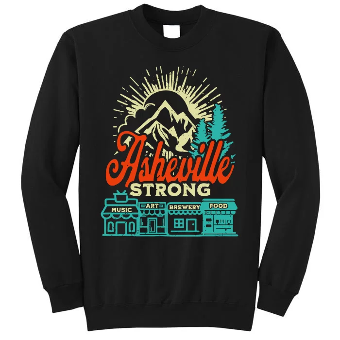 Asheville Strong Hurricane Helene Sweatshirt