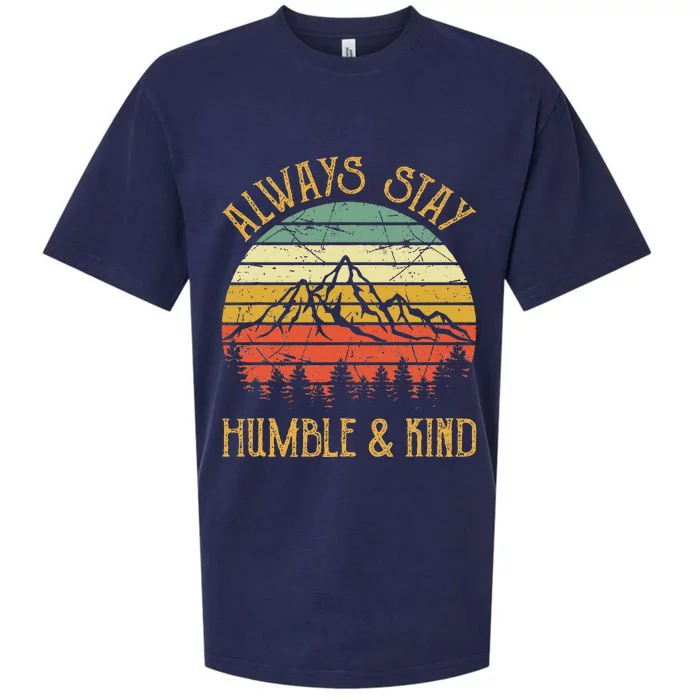 Always Stay Humble And Kind Kindness Country Music Sueded Cloud Jersey T-Shirt