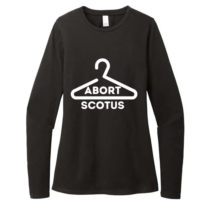 Abort SCOTUS Hanger ProChoice Womens CVC Long Sleeve Shirt