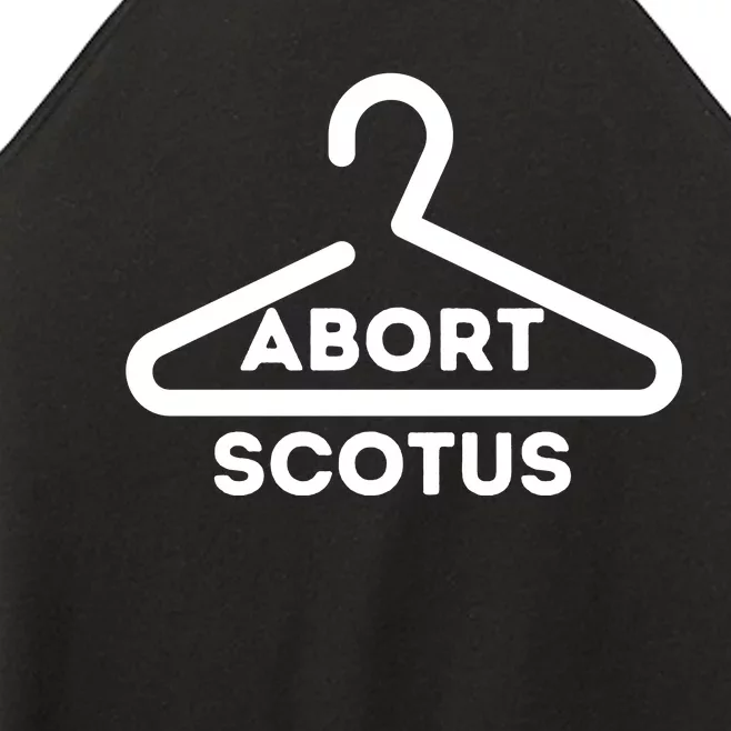 Abort SCOTUS Hanger ProChoice Women’s Perfect Tri Rocker Tank