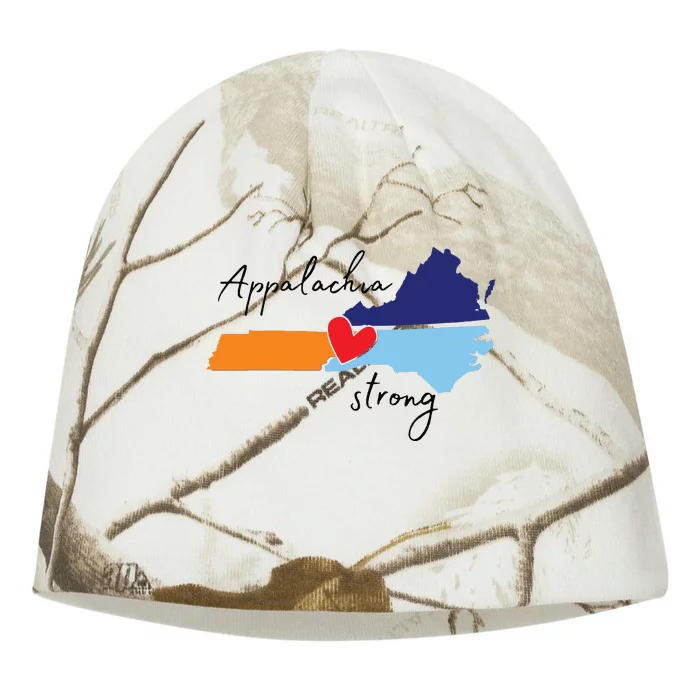 Appalachia Strong Hurricane Helene Disaster Relief Kati - Camo Knit Beanie