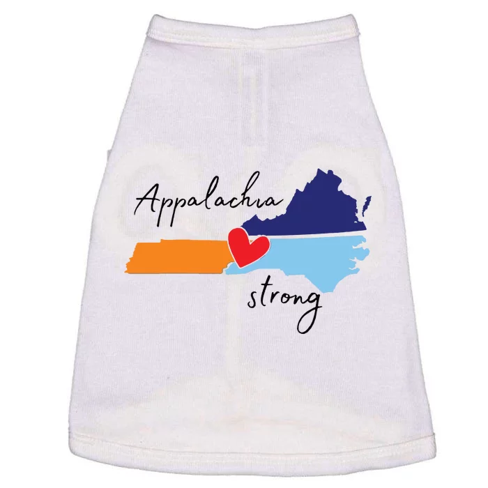 Appalachia Strong Hurricane Helene Disaster Relief Doggie Tank