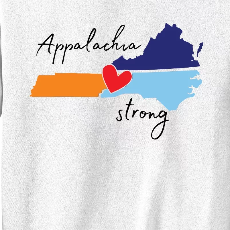 Appalachia Strong Hurricane Helene Disaster Relief Sweatshirt