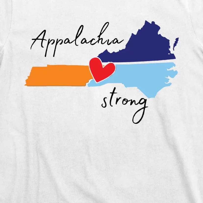 Appalachia Strong Hurricane Helene Disaster Relief T-Shirt