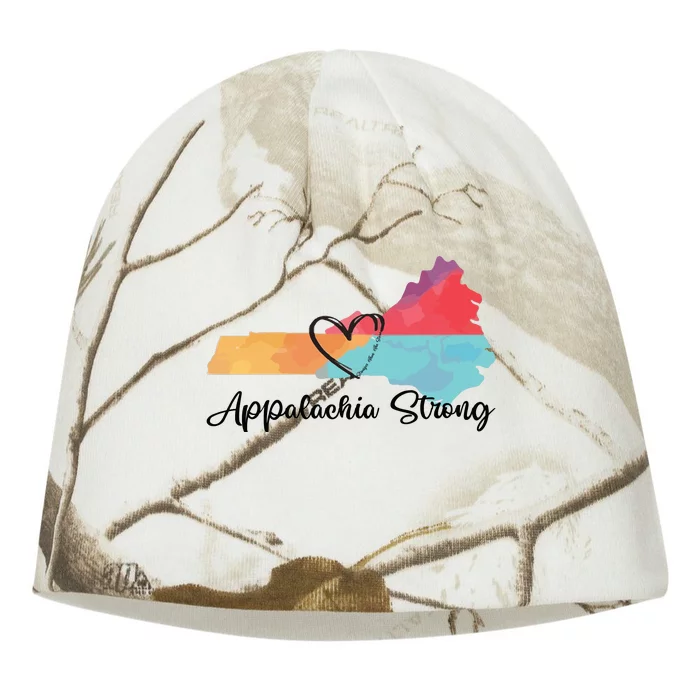 Appalachia Strong Hurricane Helene Disaster Relief Kati - Camo Knit Beanie