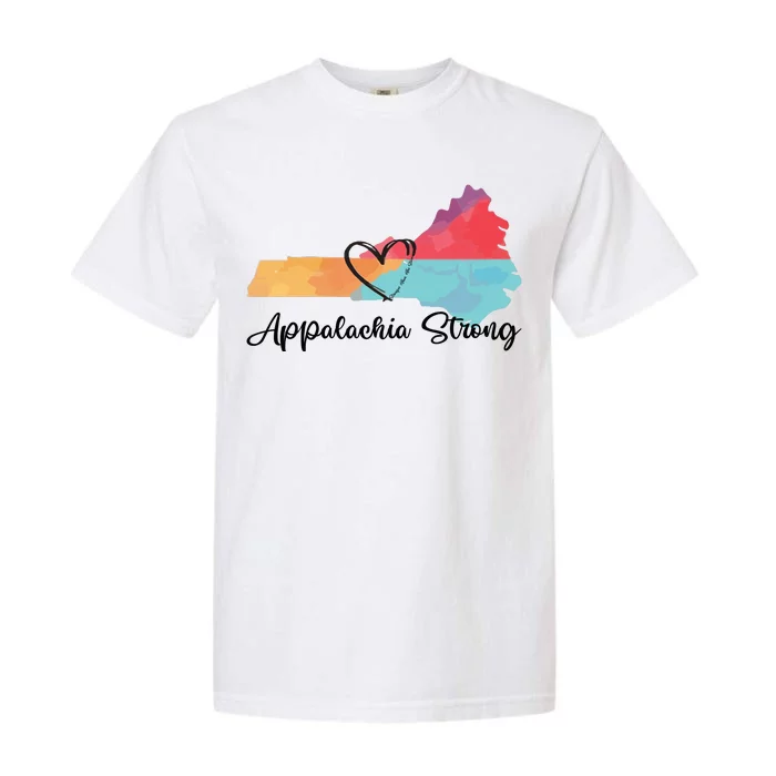 Appalachia Strong Hurricane Helene Disaster Relief Garment-Dyed Heavyweight T-Shirt