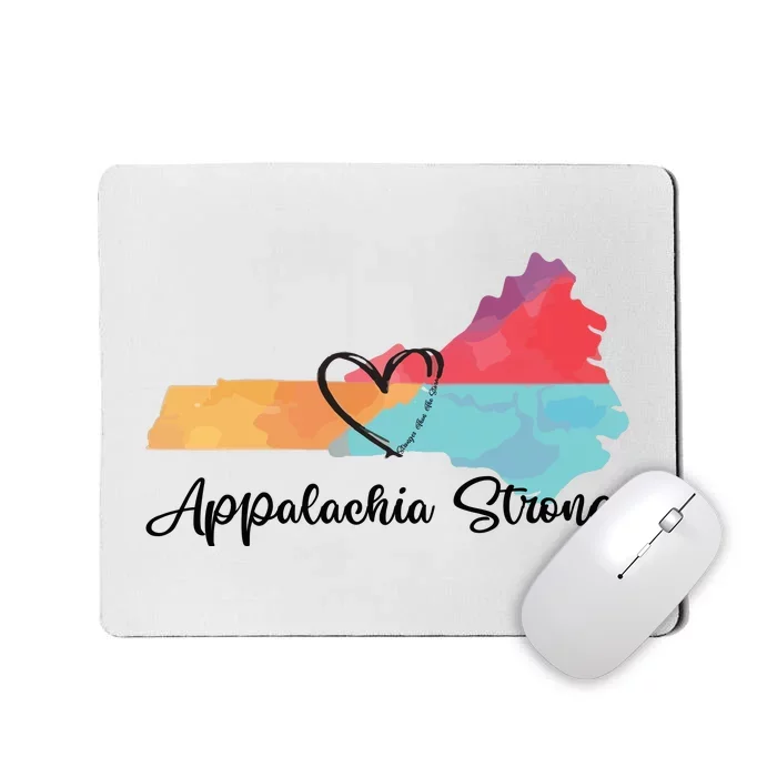 Appalachia Strong Hurricane Helene Disaster Relief Mousepad