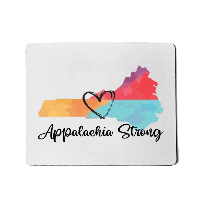 Appalachia Strong Hurricane Helene Disaster Relief Mousepad