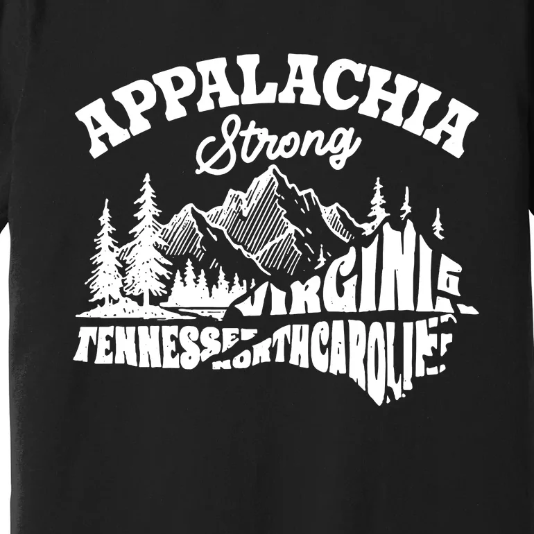 Appalachia Strong Hurricane Support Premium T-Shirt