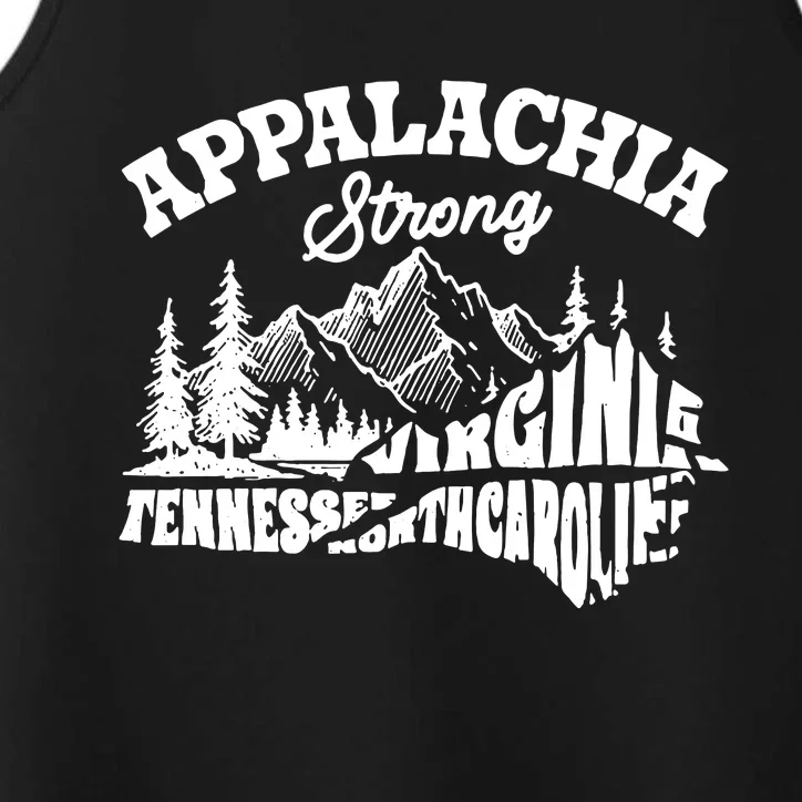 Appalachia Strong Hurricane Support Performance Tank