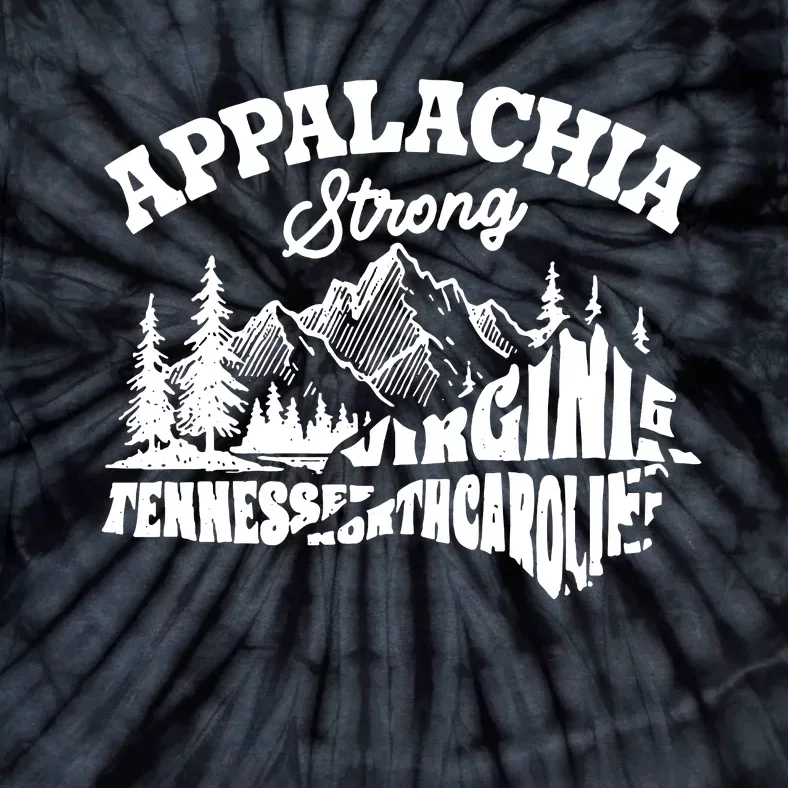 Appalachia Strong Hurricane Support Tie-Dye T-Shirt