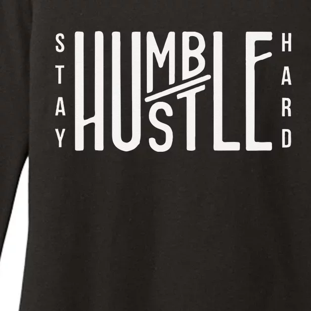 Always Stay Humble Hustle Hard Spread Kindness Inspirational Womens CVC Long Sleeve Shirt