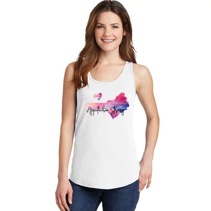 Appalachia Strong Hurricane Helene Southern Relief Ladies Essential Tank