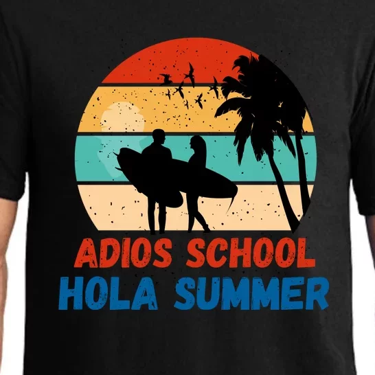 Adios School Hola Summer Pajama Set