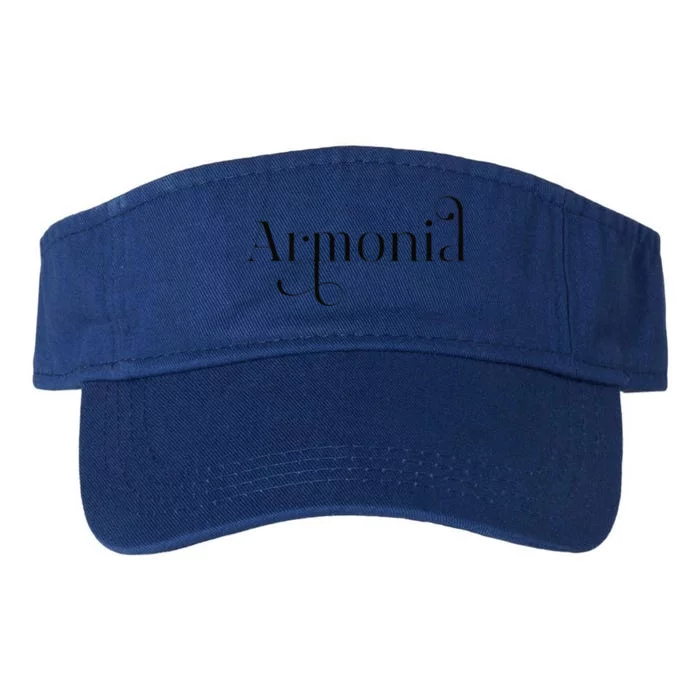 Armonia Spanich Harmony Word Design Premium Valucap Bio-Washed Visor