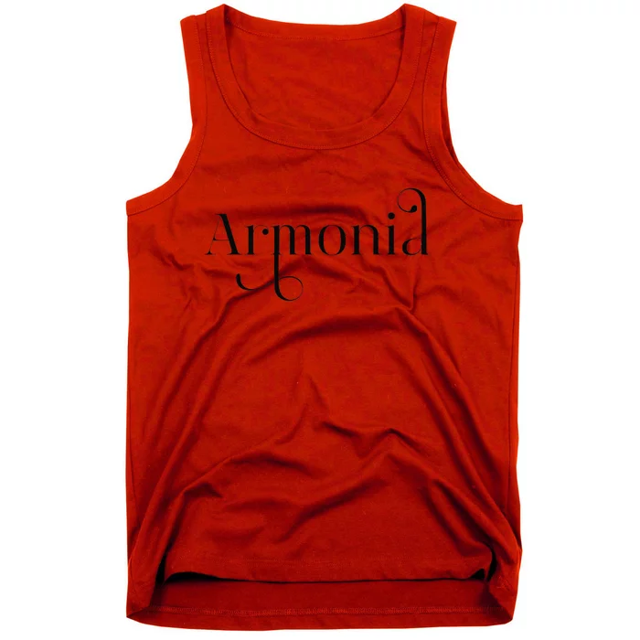 Armonia Spanich Harmony Word Design Premium Tank Top