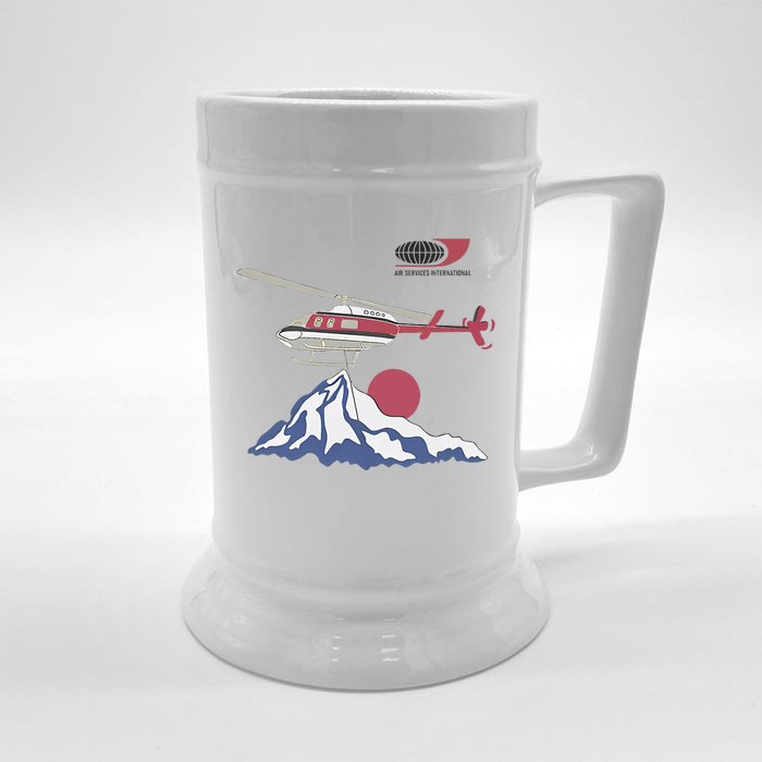 Air Services International Front & Back Beer Stein