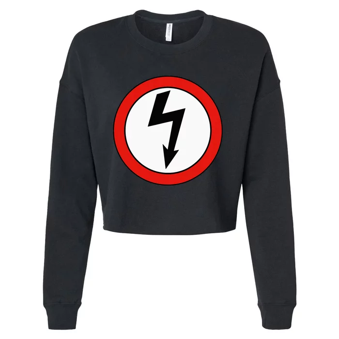 Antichrist Superstar Industrial Industrial Rock Band Cropped Pullover Crew