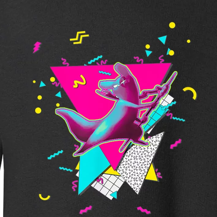 Artificer Slugcat Indie Game Rain World 90s Graphic Design Toddler Sweatshirt