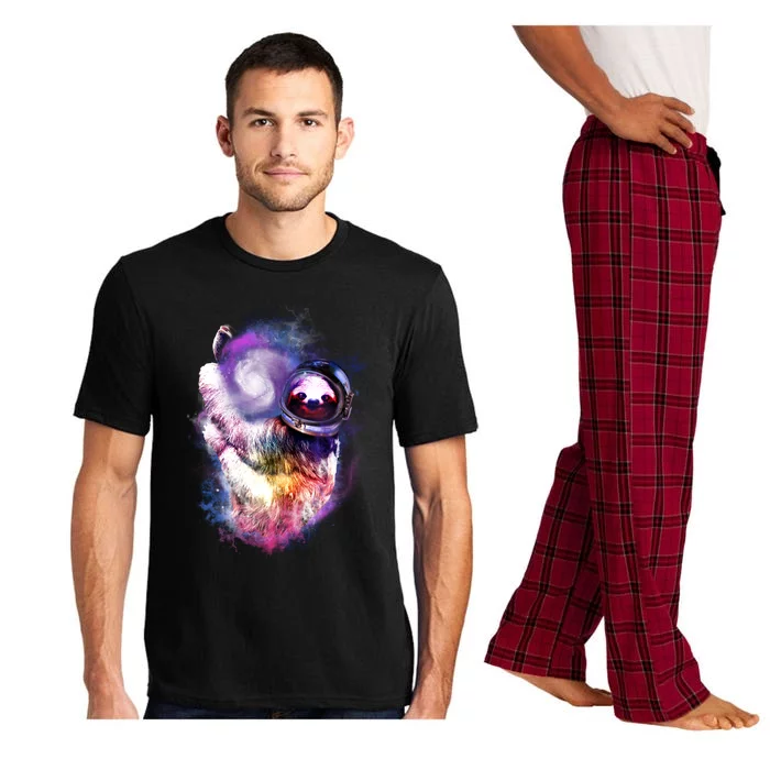 Astronaut Sloth In Space Pajama Set