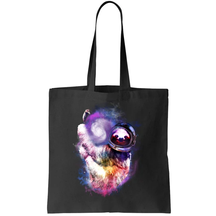 Astronaut Sloth In Space Tote Bag