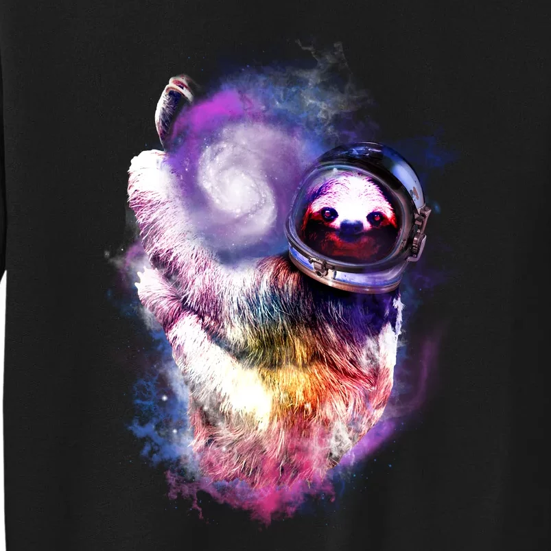 Astronaut Sloth In Space Tall Sweatshirt