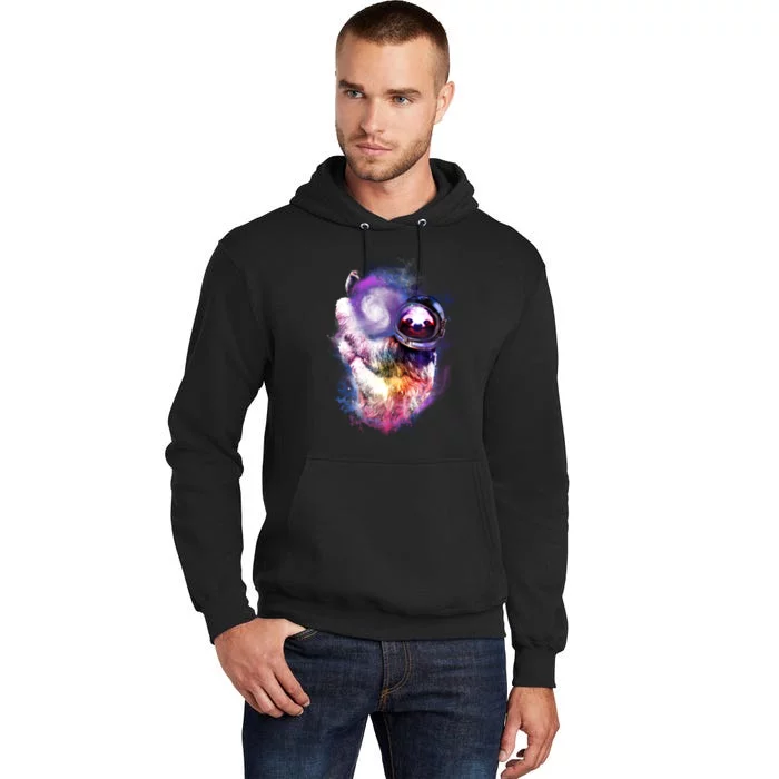 Astronaut Sloth In Space Tall Hoodie