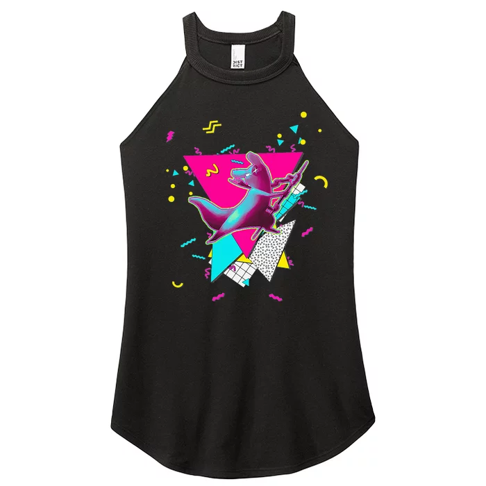 Artificer Slugcat Indie Game Rain World 90s graphic design Women’s Perfect Tri Rocker Tank