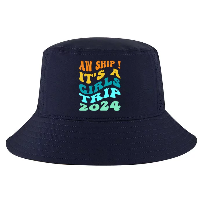 Aw Ship ItS A Trip 2024 Funny Vacation Cruise Ship Meaningful Gift Cool Comfort Performance Bucket Hat