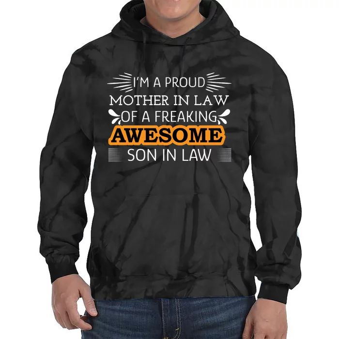 Awesome Son In Law T Tie Dye Hoodie