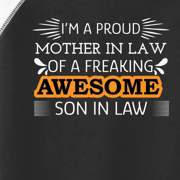 Awesome Son In Law T Toddler Fine Jersey T-Shirt