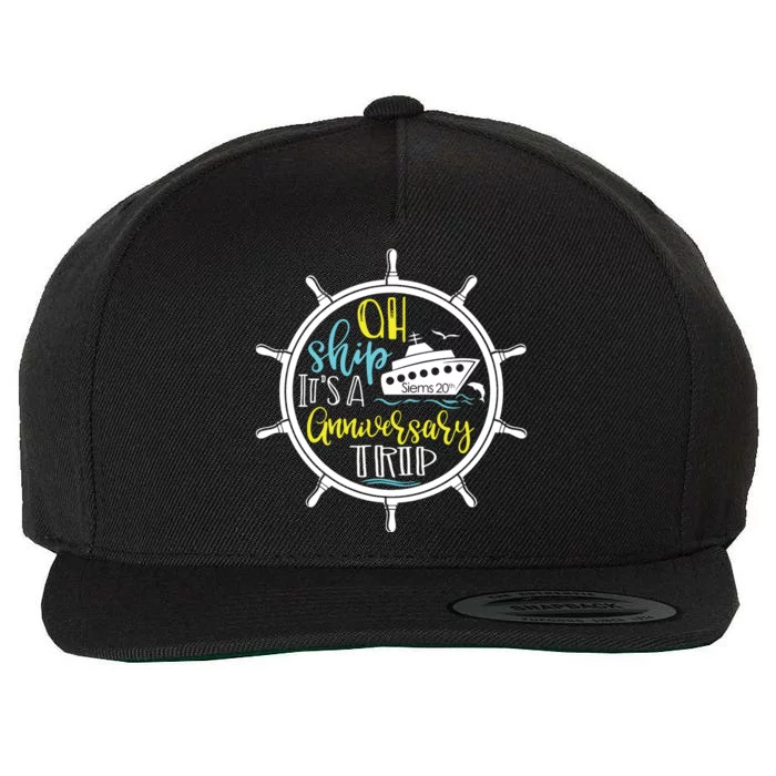 Ah Ship Its A Family Trip Group Cruising Wool Snapback Cap